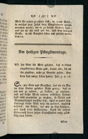 537-554, Am heiligen Pfingstmontage.