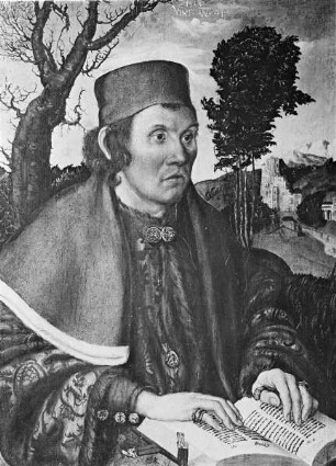 Bildnisse eines Rechtsgelehrten und seiner Frau — Bildnis eines Rechtsgelehrten (Bildnis Reuss)