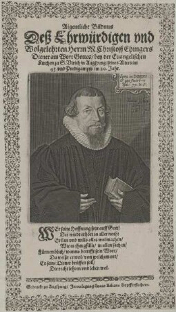 Bildnis des Christophorus Ehingerus