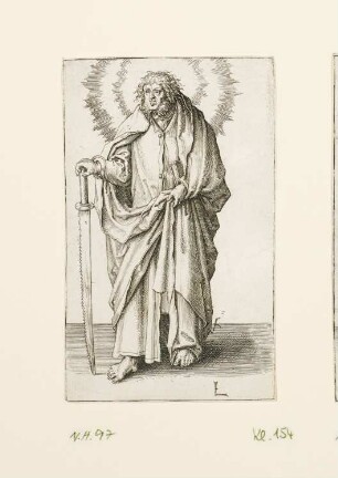 Simon, Blatt 12 der Folge "Christus, Paulus und die zwölf Apostel"