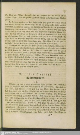 Drittes Capitel. Wünschendorf