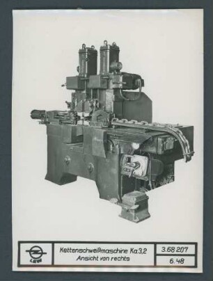 Fotografie: Kettenschweißmaschine (LEW)