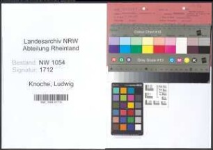 Entnazifizierung Ludwig Knoche , geb. 10.04.1897 (Kaufmann)