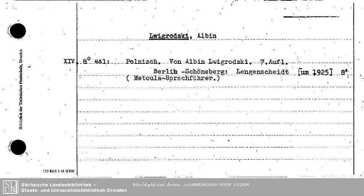 Lwigrodzki, Albin