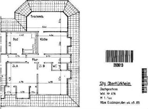 Stuttgart-Obertürkheim: Wohnung Empfangsgeb.