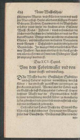 Das XCI. Capitel.