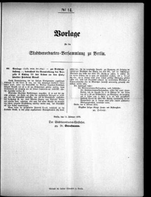 No. 14, 11. Februar 1878
