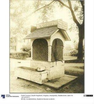South Kingstown, Kingston, Hautspraße, Stadtbrunnen