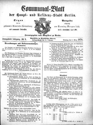 1878,9: No. 9, 3. März 1878