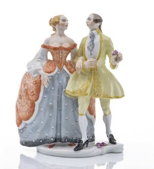 Figurengruppe "Der fade Liebhaber"