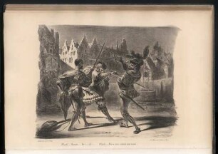 Duell zwischen Faust und Valentin