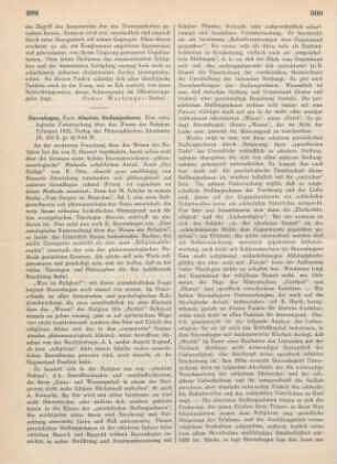 299-302 [Rezension] Stavenhagen, Kurt, Absolute Stellungnahmen
