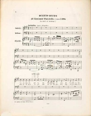 Les gloires de l'Italie : chefs-d'oeuvres de la musique vocale italienne aux 17. e et 18. e siècles, 3e livraison, volume 1