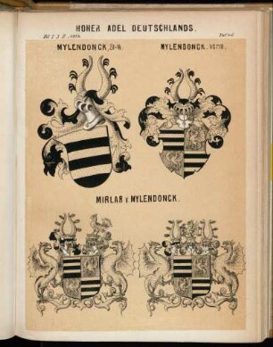 Taf. 46. Mylendonck, St-W. - Mylendonck. verm. - Mirlar v. Mylendonck.