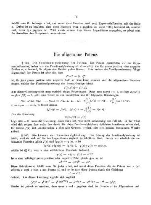 Die allgemeine Potenz