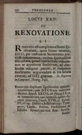 Locus XXIV. De Renovatione. - Locus XXVI. de Quiete Et Gavdio In Deo.