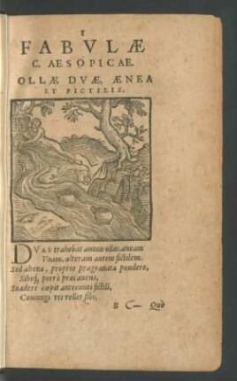 Fabulae C. Aesopicae.