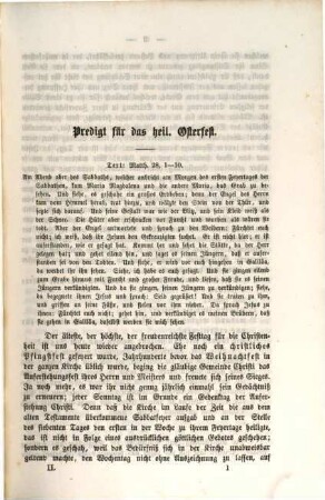 Predigten für alle Sonn- und Festtage des Kirchenjahres, 2. Ostern bis Schluß des Kirchenjahres