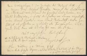 Brief an B. Schott's Söhne : 20.03.1891