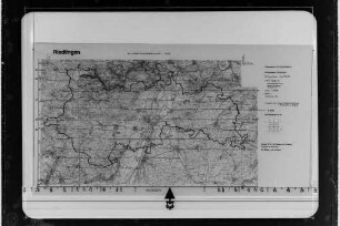 Riedlingen (Forstbezirksnr. 458): Bildflugnr. 016 Flugstreifen 23-34, Mengen u. Ulm, Bildflugcode 458016010, Maßstab 1:10000