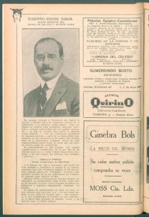 Ricardo Conde Diana : Nuevo gerente del Banco de Galicia y Buenos Aires