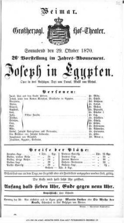 Joseph in Egypten