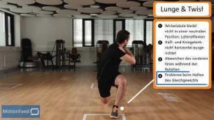 Mögliche Kompensationsmuster des Movement Competency Screen (MCS) - Projekt MotionFeed