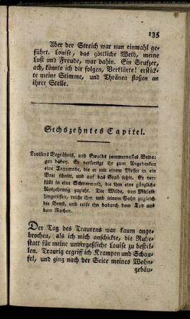 Sechszehntes Capitel.
