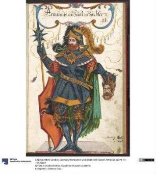 Bildnisse römischer und deutscher Kaiser: Arminius