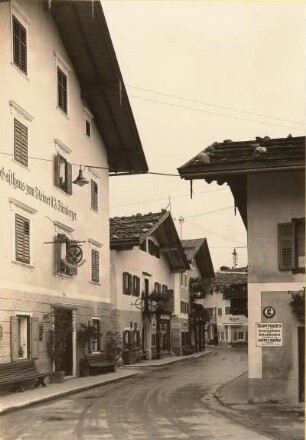 Lofer. Straßenbild
