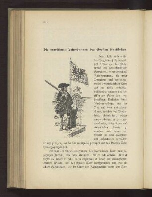 Die maritimen Bestrebungen des Großen Kurfürsten.