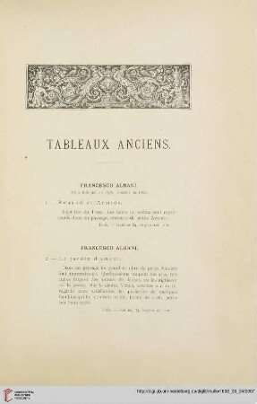 (Albani - Zuccharelli) (No. 1 - 150)