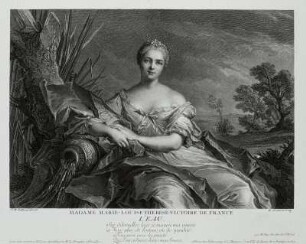 Marie-Louise-Thérèse-Victoire, Prinzessin von Frankreich als Wasser