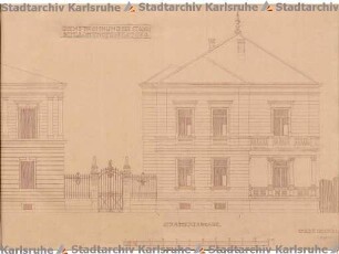 Beichel, Friedrich. Schlachthof. Dienstwohngebäude des Direktors