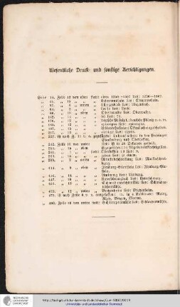 Wesentliche Druck- und sonstige Berichtigungen.