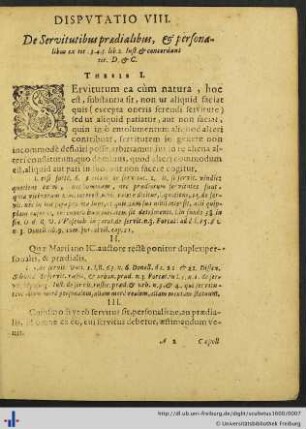Thesis I. - XLVI.