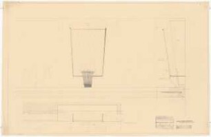 Stadttheater, Bremerhaven: Wanddekoration im Windfang 1:1