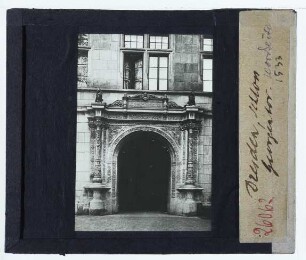 Dresden, Residenzschloss : Außenansicht, Georgentor