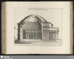 Facies Panthei Interna. Le Dedans Du Pantheon