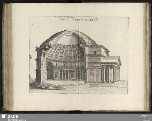 Facies Panthei Interna. Le Dedans Du Pantheon