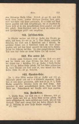 863. Chocolade-Gelee.