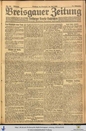 26.07.1922 (I.)