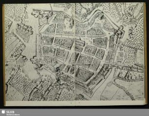 [Leipzig zur Zeit einer Belagerung im Dreißigjährigen Krieg, 1637]