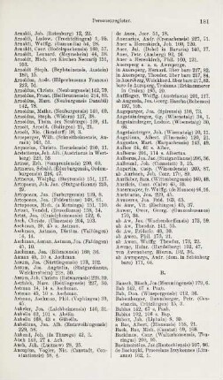 181-189, Baasch - Binderus