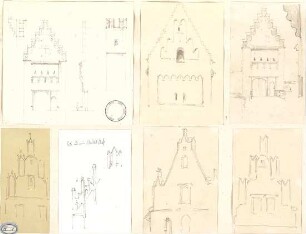 Lange, Ludwig; Lange - Archiv: IV.1 Gotik in Deutschland - Gebäude (Teilansichten, Details, Schnitte)