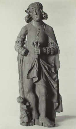 Heiliger Martin von einem Altarschrein aus Krummenhennersdorf