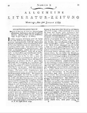 [Schlözer, August Ludwig von]: Lebensgeschichte des Herzogs Ludwig Ernst von Braunschweig-Lüneburg. - Berlin : Wever St. 1. - 1787 St. 2. - 1788