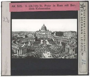 Rom, Peterskirche,Rom, Petersplatz