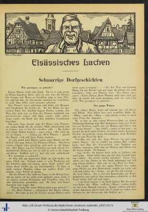 Elsässisches Lachen.