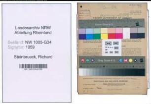 Entnazifizierung Richard Steinbrueck , geb. 29.02.1908 (Zahnarzt)